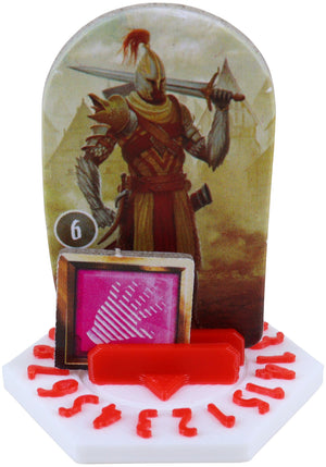 5 pcs. value pack Feldherr Dial Bases for Gloomhaven + Frosthaven + Gloomhaven: Jaws of the Lion multicolor