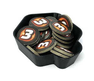 16 pcs value set Feldherr token tray SHELL Mini