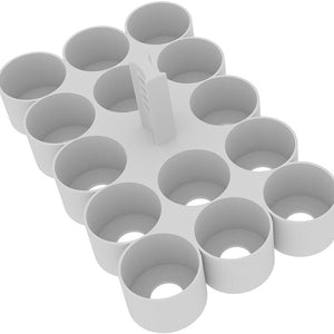 Feldherr paint rack for 4l Really Useful Boxes - 14 Citadel paint pots (18 ml / 24 ml)