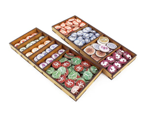 Boardgame Organizer Insert for Arkham Horror 3. Edition expansion Dead of Night