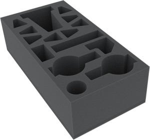 BEMEBM080BO 285 mm x 142,5 mm x 80 mm bandeja de espuma para cajas de juegos de mesa