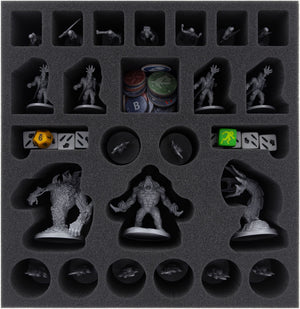 Juego de bandeja de espuma Feldherr para caja de juego de mesa Fireteam Zero