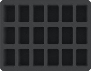 CRMEMG050BO Bandeja de espuma tamaño GWB con 18 compartimentos