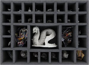 Feldherr foam set + Organizer Insert for Carnival Zombie: 2nd Edition - Kickstarter Deluxe Pledge - board game box