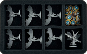 Feldherr Storage Box Set with 1x DSLB310 + 1x FSLB310 + 2x FSLB150 for Massive Darkness 2: Hellscape - Kickstarter Gameplay All-In Pledge