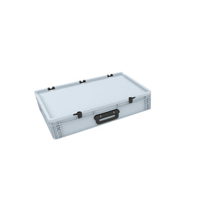 ED 64/12 1G Eurocontenedor / Eurocaja con mango 600 x 400 x 135 mm inclusive espuma de púa