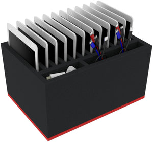 Box for 12+1 tablets - compatible with Apple iPad, Samsung and Microsoft Surface Go