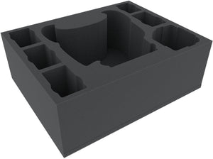 FSMFAX120BO Feldherr foam tray for Mortarion + Foetid Bloat-drone + 5 miniatures