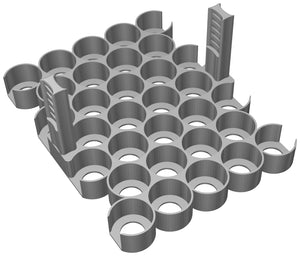 Feldherr Half-Size Caja 90 para 64 botellas de color