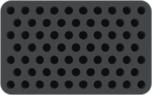 Feldherr Half-Size Caja 50 para viales - 67 compartimentos