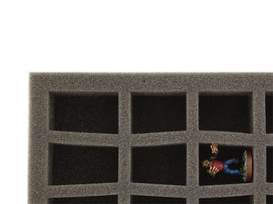 FS040C5BO Espuma de ranura de 40 mm con base - tamaño completo