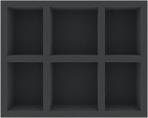 FS070A012 Bandeja de espuma Feldherr para Blades of Khorne - 6 compartimentos