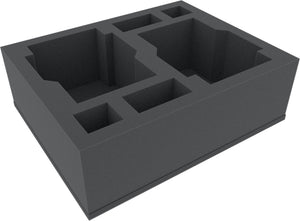 FSBN110BO 110 mm Full-Size bandeja de espuma con 6 compartimentos