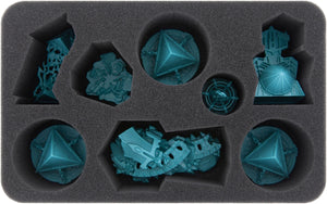 Feldherr Storage Box para Warhammer Underworlds: Shadespire + Nightvault - sólo miniaturas