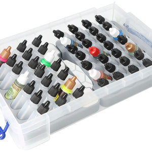 Feldherr Paint Racks with 4l Really Useful Box - 49 paint bottles + accessories