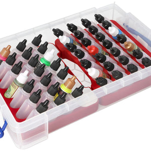 Feldherr Paint Racks with 4l Really Useful Box - 49 paint bottles + accessories