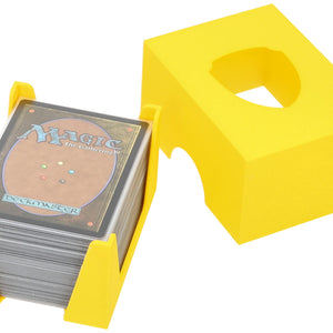 Feldherr plastic card holder + lid for game cards in Standard Card Game Size - 150 cards - 1 tray