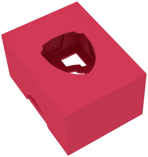 Feldherr plastic card holder + lid for game cards in Standard Card Game Size - 150 cards - 1 tray