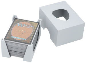Feldherr plastic card holder + lid for game cards in Standard Card Game Size - 150 cards - 1 tray