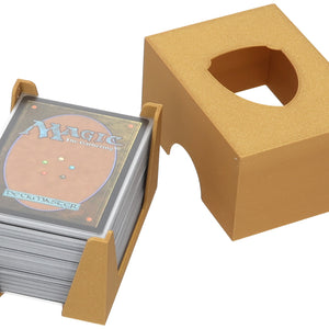 Feldherr plastic card holder + lid for game cards in Standard Card Game Size - 150 cards - 1 tray