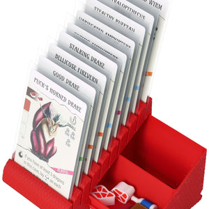 Feldherr tarjetero con compartimento para fichas para Wyrmspan - 9 cartas de dragón + material de juego