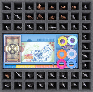 Feldherr foam set with Organizer Insert for Marvel Zombies: X-Men Resistance - board game box
