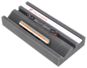 Premium Locomotive Bench Z Scale with Magnetic Strip and Additional Maintenance Shaft – Ideal for TT Models