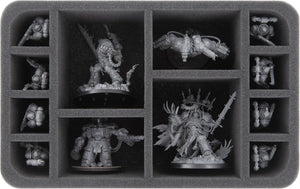Feldherr GENERAL 370 bolsa con 2x Storage Box FSLB150 + 1x Storage Box FSLB055 para Daemons del Caos: Tzeentch