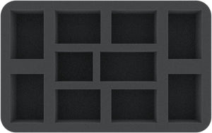 HS050A073 Bandeja de espuma Feldherr para Lumineth Realm-Lords - 10 compartimentos