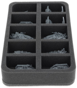 HS050A152 Feldherr foam tray for Legions Imperialis - 10 compartments