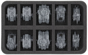 HS050A152 Feldherr foam tray for Legions Imperialis - 10 compartments