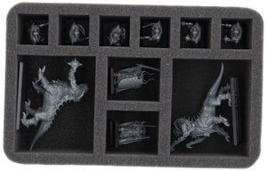 HS070A062 Feldherr foam tray for Warriors of Chaos - 10 Compartments