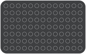 HS16Set Feldherr bandeja de espuma para botellas pulverizadoras pequeñas