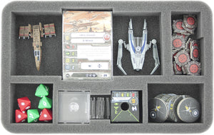 HSBD035BO foam tray for Star Wars X-WING 1st Edition: Rebel Transport and Imperial Assault Carrier - accessories