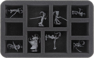 Feldherr Magnetic Box verde para Warcry: Cypher Lords