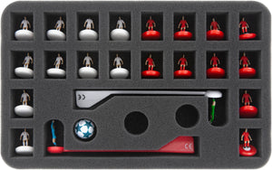 Feldherr Magnetic Box blu per Subbuteo - 4 squadre