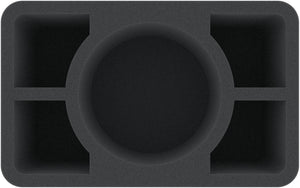 HSMEJX110BO Bandeja de espuma Half-Size de 110 mm con 5 compartimentos