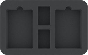 HSMENZ040BO Bandeja de espuma Feldherr con 4 compartimentos