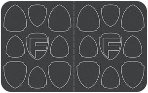 Feldherr Supporter - 18 foam pieces - self-adhesive