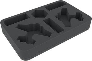HSMESR040BO Feldherr foam tray for Aeronautica Imperialis: Ork Air Waaagh! - Eavy Bommers
