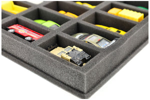 JV040A003 Foam insert for model cars 1:64 - 42 compartments