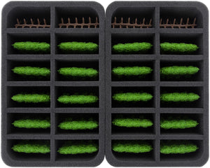 Feldherr Storage Box FSLB150 para Zombicide: Green Horde - Plásticos + Fichas