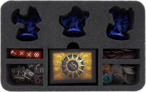 Feldherr Paquete Storage Box para Warhammer Underworlds: Shadespire + Nightvault - 16 bandas de guerra