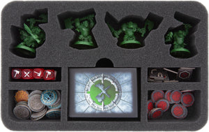 Feldherr Paquete Storage Box para Warhammer Underworlds: Shadespire + Nightvault - 16 bandas de guerra