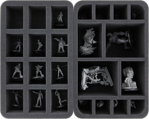 Feldherr MEDIUM bag + Storage Box FSLB040 for Batman: Miniature Game 3rd Edition - Back to Gotham Starter Set + The Court of Owls Talon's Night