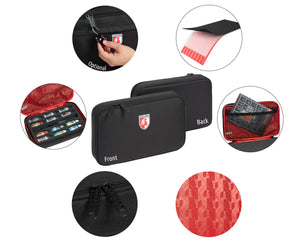 Feldherr MINI MINUS half-size 16 cut outs foam case