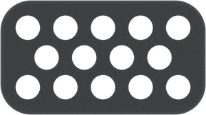 Maletín Feldherr MINIMUM incl. bandeja de espuma para canicas - 14 compartimentos