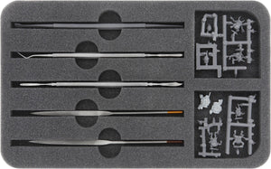 Feldherr MINI PLUS bolsa para herramientas Citadel + botes de pintura Citadel + miniaturas