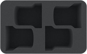 HSMEHKK085BO bandeja de espuma para 4 Warhound Scout Titans