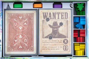 Feldherr Organizer Insert for Tiny Epic: Western - board game box